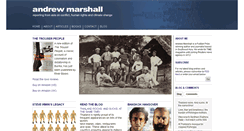 Desktop Screenshot of andrewmarshall.com